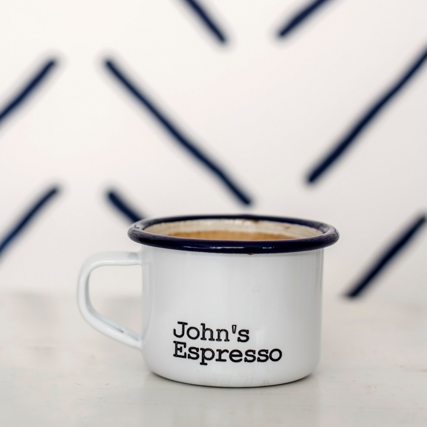 Personalised Espresso Cup - One Mama One Shed