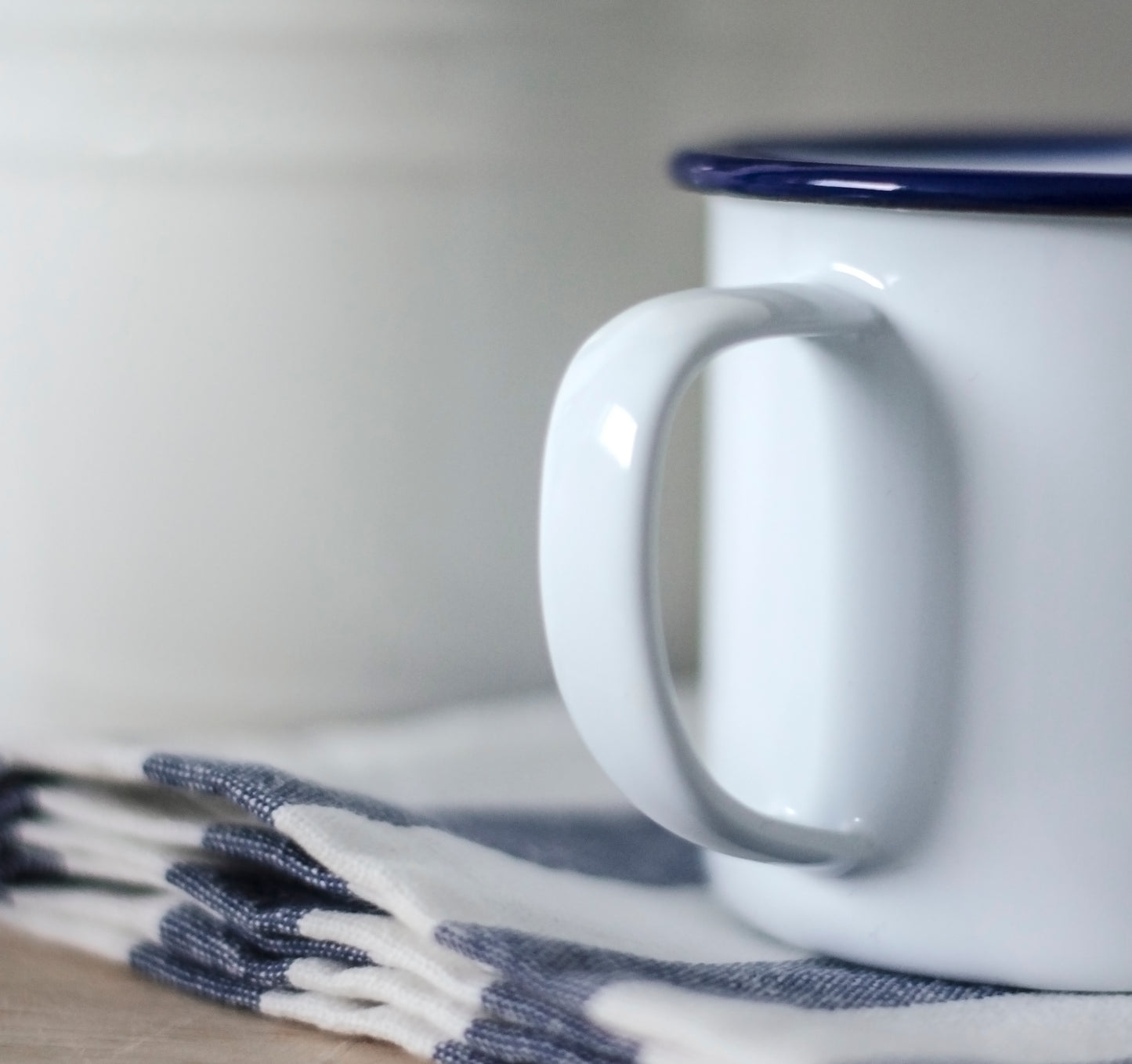 Dadaccino - My Ccino Mugs For Fathers - Engraved Enamel Mug - One Mama One Shed