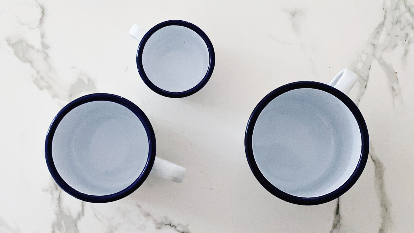 Our Kid - Manchester Design - Engraved Enamel Mug - One Mama One Shed