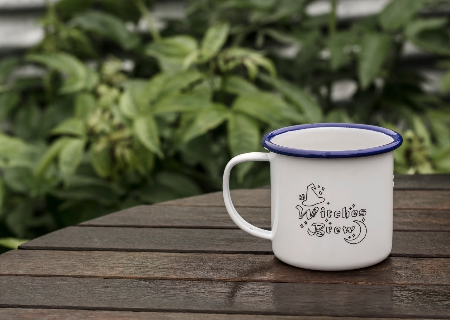 Witches Brew - Engraved Enamel Mug - One Mama One Shed