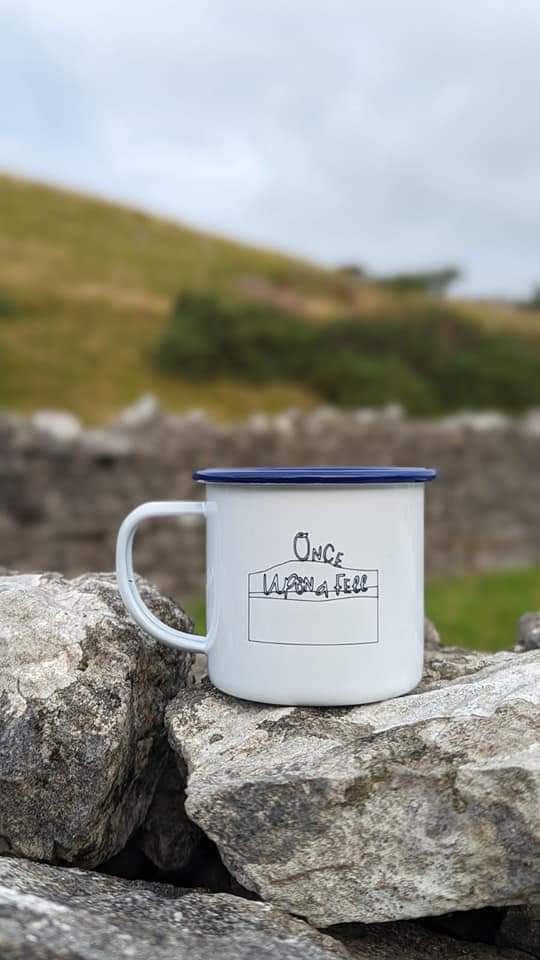 Your Logo Here - Engraved Enamel Mug - One Mama One Shed
