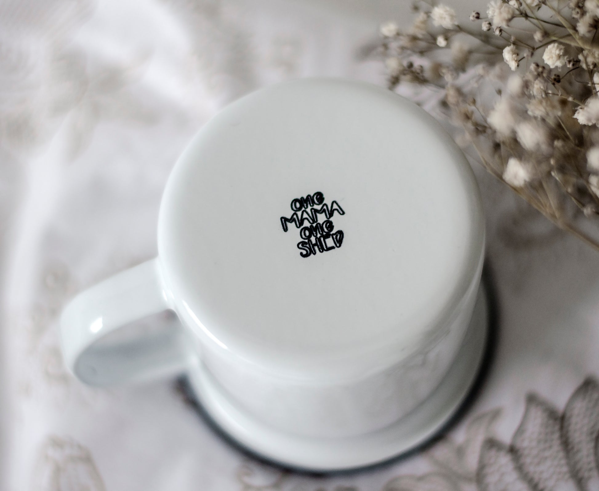 Happy Playing! - Limited Edition Engraved Enamel Mug - by One Mama One Shed X playHOORAY! - One Mama One Shed