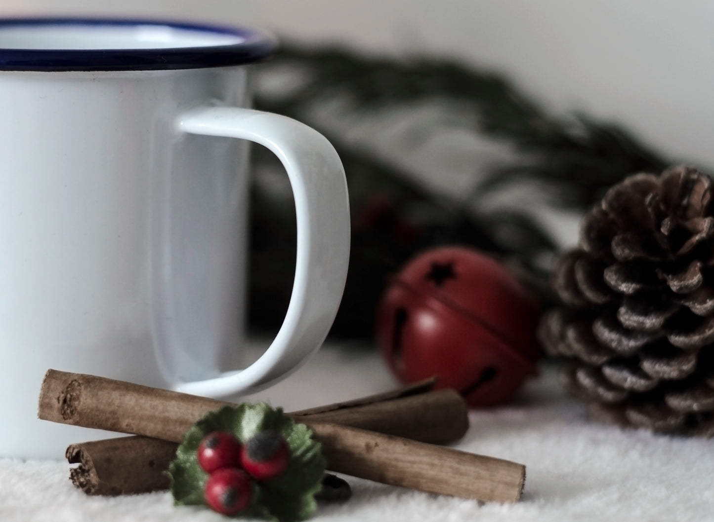 Mulled Wine - Engraved Enamel Mug - One Mama One Shed