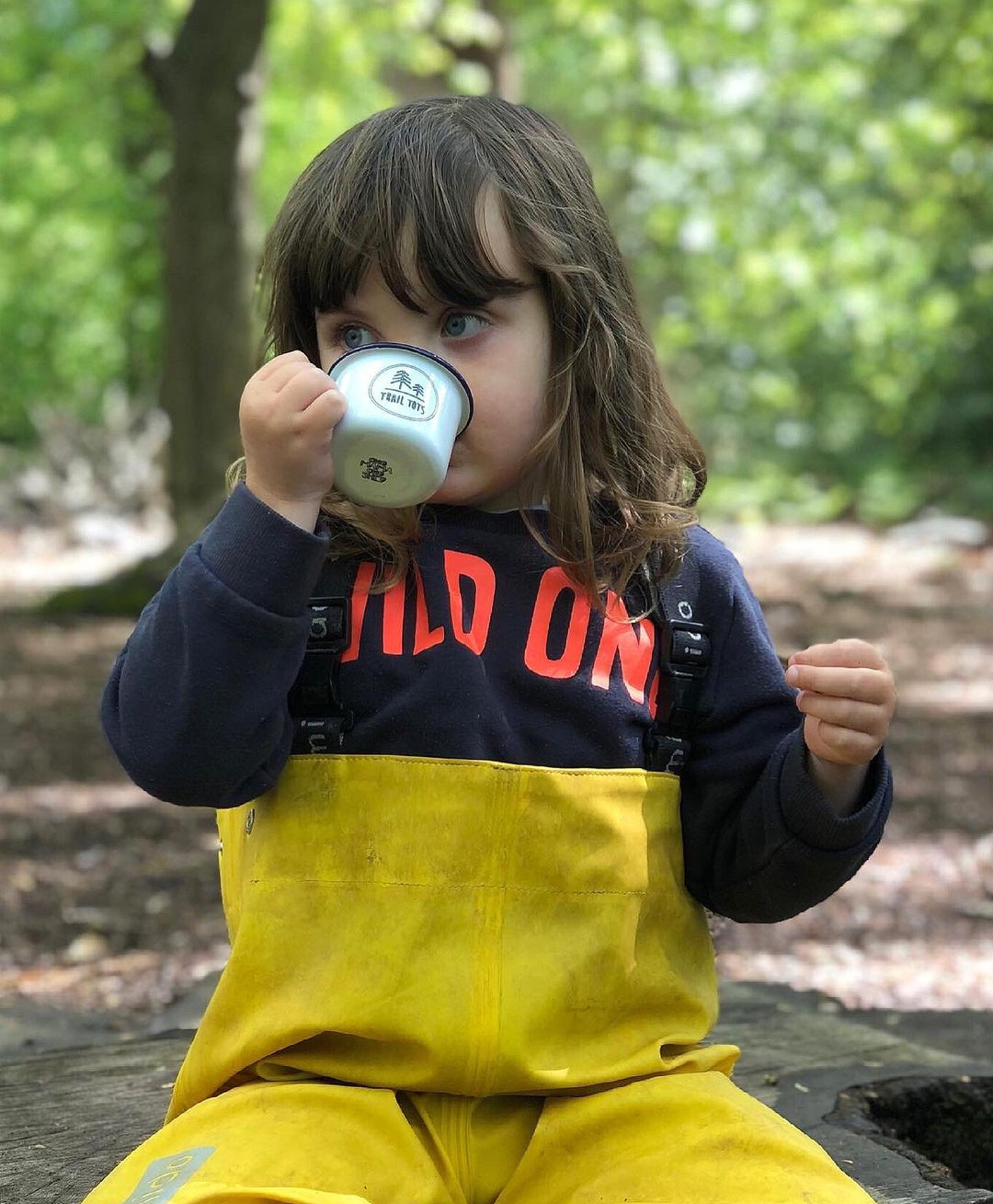 Your Logo Here - Engraved Enamel Mug - One Mama One Shed