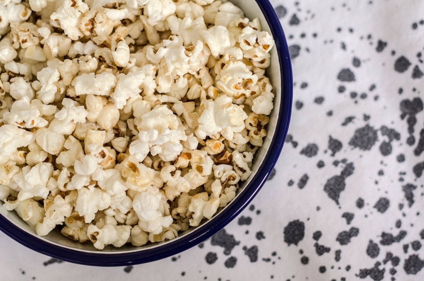 Movie Night - Engraved Enamel Snack Bowl - One Mama One Shed