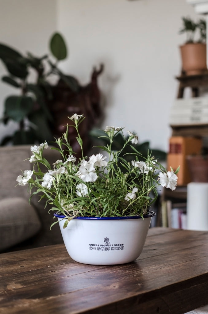 Where Flowers Bloom, So Does Hope - Personalized Custom Glass Cup