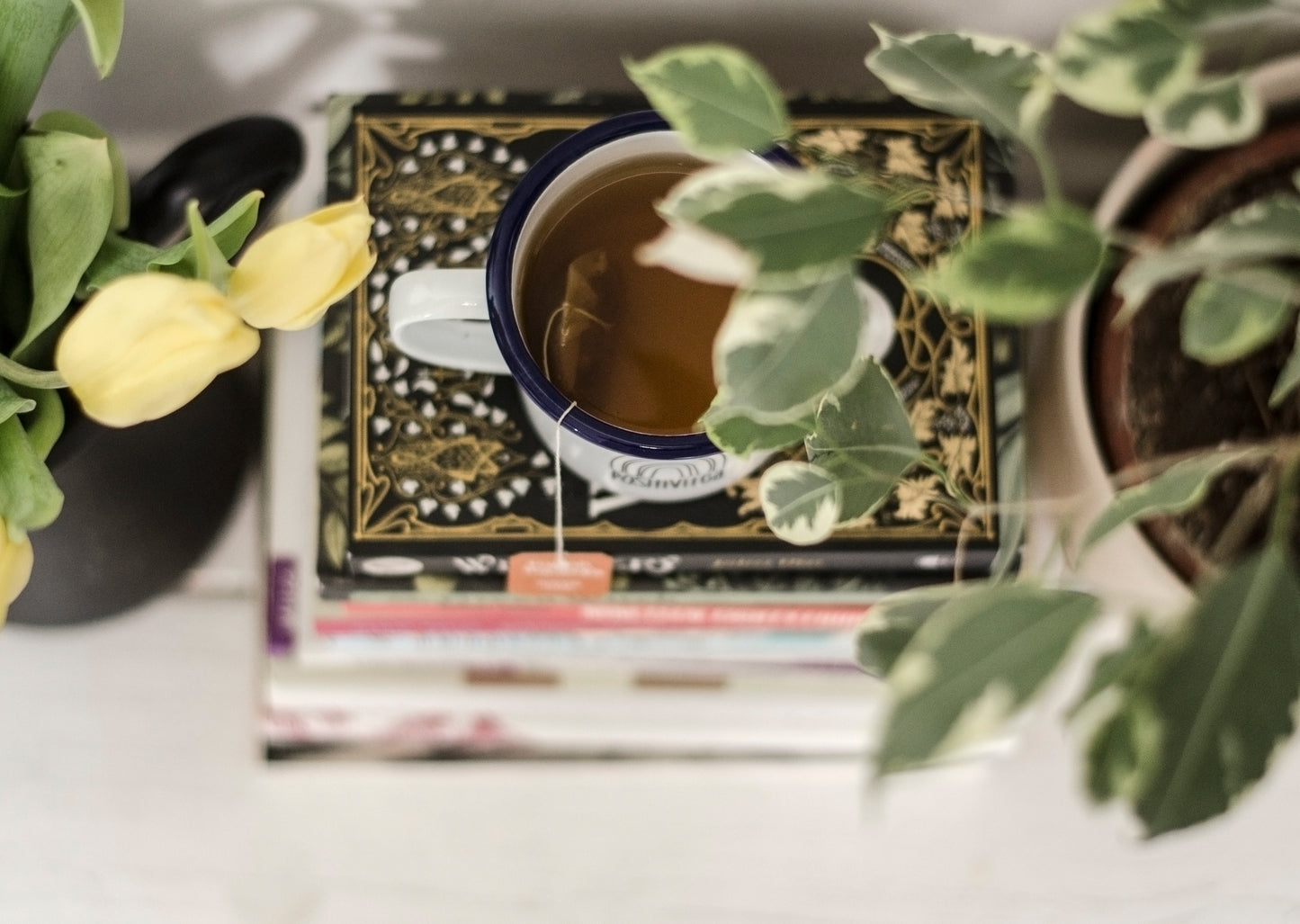 Positivitea - Engraved Enamel Mug - One Mama One Shed