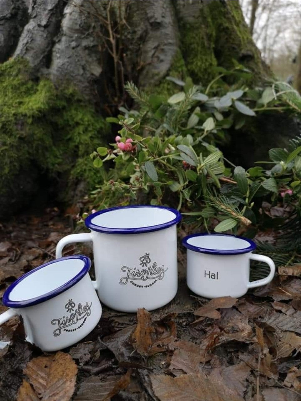 Your Logo Here - Engraved Enamel Mug - One Mama One Shed