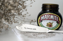 My Marmite Knife - Hand Stamped Vintage Knife - One Mama One Shed