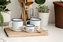 The Ccino Family - Personalised Mummy Daddy Baby Enamel Mugs - One Mama One Shed