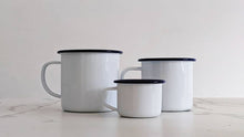 Happy Camper - Engraved Enamel Mug - One Mama One Shed