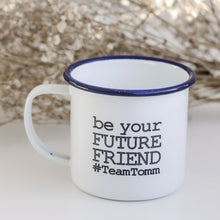 #teamTOMM - Limited Edition Engraved Enamel Mug - by One Mama One Shed X The Organised Mum - One Mama One Shed