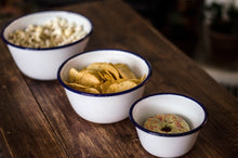 Dig In - Engraved Enamel Snack Bowl - One Mama One Shed