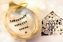 Emergency Nutella Spoon - Handstamped Spoon Keyring - One Mama One Shed