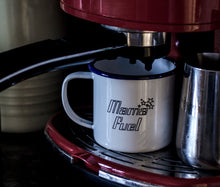 Mama Fuel - Engraved Enamel Mug - One Mama One Shed