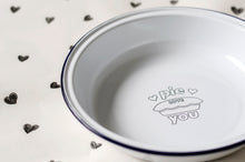 Pie Love You - Engraved Enamel Pie Dish - One Mama One Shed