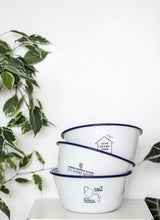 Love Grows Here - Engraved Enamel Planter - One Mama One Shed