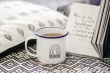 Positivitea - Engraved Enamel Mug - One Mama One Shed