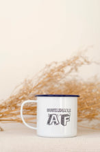 Sustainable AF - Engraved Enamel Mug - One Mama One Shed